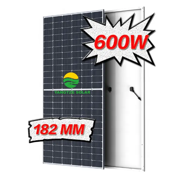 Yangtze paneau solaire 48v 600w paneli potovoltaik