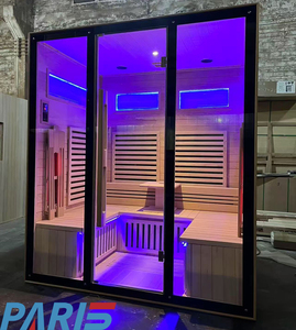 تخصيص 4-6 ساونا داخلية كندية غرفة ساونا حمراء ساونا تجارية - Product Image 2