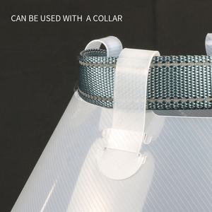 <span class=keywords><strong>Collar</strong></span> eléctrico ajustable para perro, accesorio de recuperación suave, de plástico ligero, para mascotas, después de la cirugía, venta al por mayor - Product Image 4