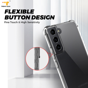 Funda Protectora para Teléfono <span class=keywords><strong>Samsung</strong></span> <span class=keywords><strong>Galaxy</strong></span> S22, de TPU Acrílico Transparente, Cristalino, la Má<span class=keywords><strong>s</strong></span> Vendida del 2026, al por Mayor - Product Image 3