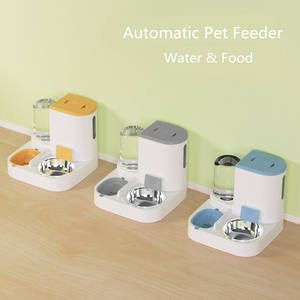 Gravidade automática Non Slip Pet Food Alimentador e Dispensador De Água 2 em 1 Dog <span class=keywords><strong>Cat</strong></span> Alimentação Beber Tigelas Fabricante - Product Image 3