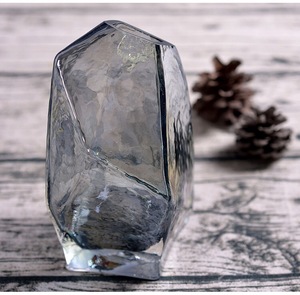 Florero de cristal, floreros de cristal, centros de mesa de boda - Product Image 2