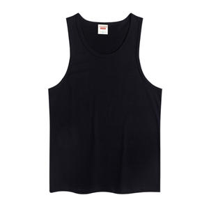 Débardeurs de sport en coton pour hommes, tricotés, respirants, décontractés, pour la <span class=keywords><strong>musculation</strong></span>, avec LOGO personnalisable, motif uni, vente en gros - Product Image 3