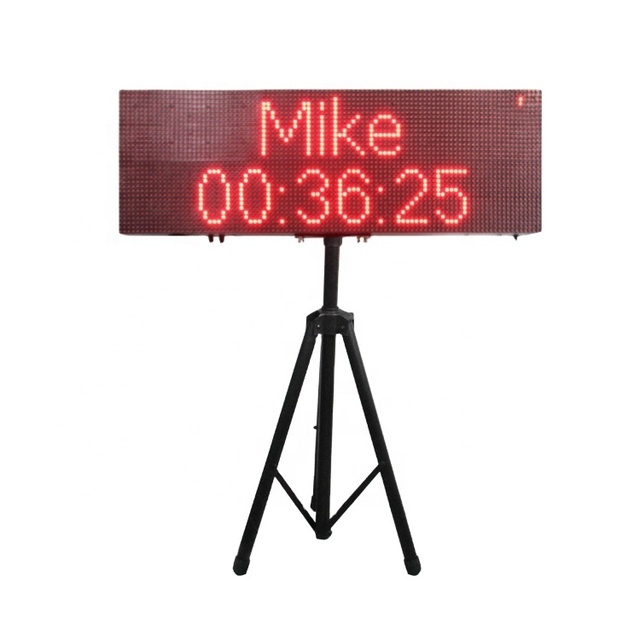 AIDE Wireless UHF RFID Sports Marathon Race Timing System with LED Screen Display