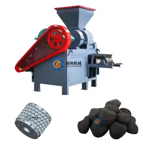 Différents types de presse à briquettes à double rouleau ou type extrudeuse machine à briquettes de fumier de vache