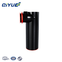 Connecteur de tuyau d'air PE de type douille, à double canal, pour conduit d'air frais CVC, 90 mm, raccord de ventilation, vente chaude