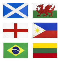Bandera Nacional de Lituania, Brasil, Escocia, Gales, Inglaterra, Filipinas, Impresa en Alta Definición, Diseño Clásico, 3x5 Pies