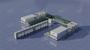 Máy để sản xuất bộ đồ ăn giấy chất lượng cao sản phẩm giấy làm cho máy móc 1 + 1 giấy dao kéo dây chuyền sản xuất - Product Image 2