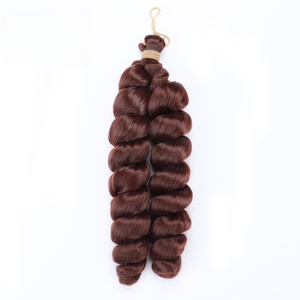 YUNSEN Mèches <span class=keywords><strong>de</strong></span> cheveux synthétiques africains pour crochet, boucles printanières, ondulations lâches, 22'', <span class=keywords><strong>Modèle</strong></span> YS-26419-02 - Product Image 5