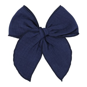 Noeuds en mousseline Clips en coton Texture Barrettes Accessoires pour <span class=keywords><strong>cheveux</strong></span> pour filles Tout-petits Enfants Adolescents - Product Image 5