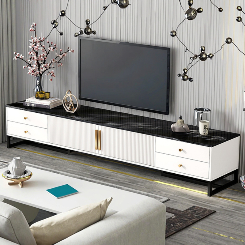 Modern Luxury Floating TV Stand Set