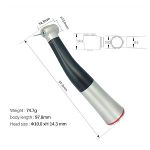 Juego de piezas de mano de turbina de aire de fibra óptica de <span class=keywords><strong>1</strong></span> a <span class=keywords><strong>5</strong></span> piezas de mano dentales de baja velocidad de <span class=keywords><strong>1</strong></span> a <span class=keywords><strong>5</strong></span> piezas de mano de fibra óptica creciente - Product Image 4