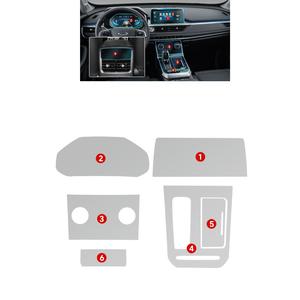 Pour Chery Tiggo 8 2019-2020 Film Transparent TPU <span class=keywords><strong>voiture</strong></span> intérieur autocollant Center Console engrenage écran tactile tableau de bord panneau - Product Image 1