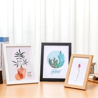 Cadres photo en bois modernes pour la décoration intérieure, tailles A1, A2, A3, A4, A5, 5x5, 5x7, 8x8, 11x14, 16x20 pouces – Vente en gros