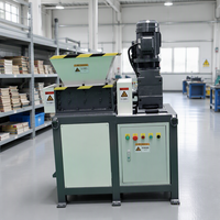 Déchiqueteuse industrielle à arbre unique pour déchets de livres et broyeur de documents papier, avec moteur et boîte de vitesses 7,5 kW, pour OEM/ODM, à haut taux de recyclage