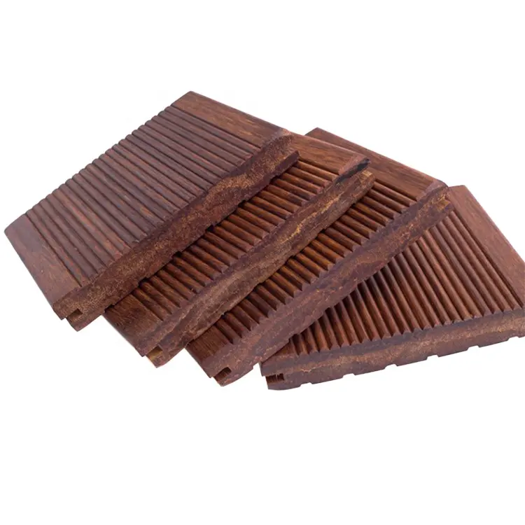 waterproof bamboo decking tile for outdoor garden swimming pool pave road