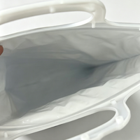 Sac isotherme à fermeture éclair en aluminium avec options personnalisées pour la livraison de nourriture, l'emballage de pizzas et de lait