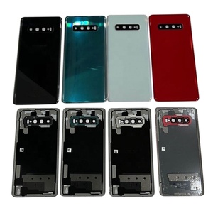 Nuovo alloggiamento per Samsung Galaxy <span class=keywords><strong>S10</strong></span> Plus alloggiamento del coperchio della batteria posteriore posteriore con obiettivo della fotocamera SM-G975F - Product Image 6