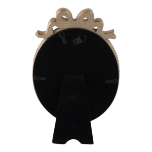 Cornice Ovale per Foto Maison Illuminare 4x6 Pollici in Stile Vintage con Dettaglio Fiocco Decorativo - Product Image 4