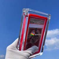 RAY YI Boîtier magnétique en acrylique pour cartes classées PSA pour protecteur de cartes classées BGS SGC CGC