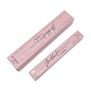Marka adı ve logosu ile özel dudak parlatıcısı hediye kağıt ruj kutuları ambalaj - Product Image 1