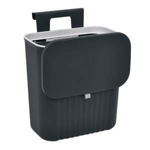 9L दीवार घुड़सवार रसोई कचरे के डिब्बे लोगो कस्टम कचरा बिन पीपी घरेलू फांसी भंडारण मंत्रिमंडलों के लिए ढक्कन के साथ कचरा कर सकते हैं - Product Image 3