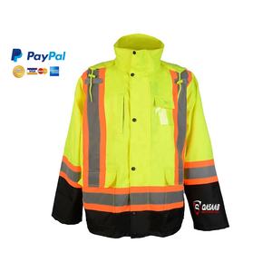 2026 chaquetas de seguridad para motocicleta personalizadas Patchwork Color's-Safety Work Wear sudaderas con capucha de alta visibilidad chaquetas de seguridad de manga larga - Product Image 6