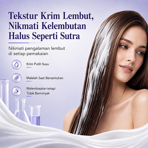 KORMESIC Masque Capillaire Hydratant et Lissant à la Kératine 500ml Certifié Bpom, Soin Réparateur Anti-Frisottis pour Cheveux Soyeux – Vente en Gros - Product Image 3