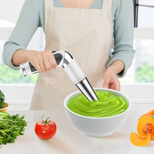 Mixeur plongeant sans fil <span class=keywords><strong>4</strong></span> en 1 de bonne qualité avec tige amovible et lame pour appareils électroménagers de cuisine - Product Image 6
