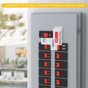 Panel de interruptores para controlador de generador diésel, 150-200 amperios, interruptor automático con bloqueo entre fases principales y ramificaciones, espaciado de 7/8 a 1 1/4 pulgadas - Product Image 6