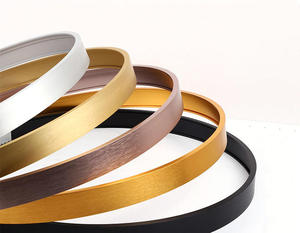 กระจกตั้งพื้นทรงโค้งแบบเต็มตัว ขนาด 60*165 ซม. ทำจากอะลูมิเนียมสีทอง สำหรับตกแต่งบ้าน  เฟอร์นิเจอร์ห้องนั่งเล่นสั่งทำได้ - Product Image 5