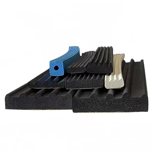 Chịu nhiệt UV kháng EPDM Silicone xốp bọt sóng niêm phong Dải cho tủ điện cắt hàn có sẵn - Product Image 2