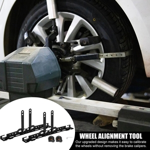 Car <b>Wheel</b> Alignment Equipment 3D <b>Wheel</b> Alignment Tool <b>Board</b> Adjustable Leveling Instrument Heavy Duty Toe Plate <b>Wheel</b> Balance - Product Image 4