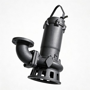 Pompe submersible Grundfos Dkp pour eaux usées, en acier au carbone, haute capacité, centrifuge, pour machines de traitement des déchets - Product Image 2