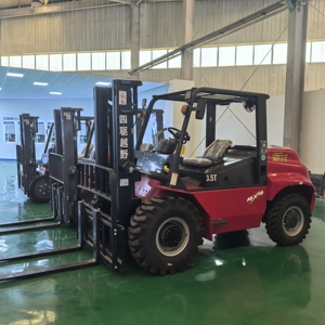 Chariot élévateur S-20 Runtx 2 tonnes 4x4 à batterie lithium-ion, mât bi-étages, 48V, écologique, fabriqué en Chine - Product Image 2