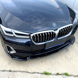 Para BMW Serie 5 G30 G31 520i 525i 530i 2021+ Kit de carrocería: Labio de parachoques delantero, alerón, difusor, divisores, faldones, cubierta protectora y embellecedor - Product Image 6