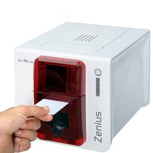 Impresora de tarjetas Evolis Zenius impresora de tarjetas de escritorio pequeña - Product Image 1