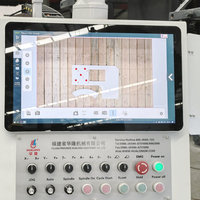 Scie à pont CNC 5 axes Hualong avec moteur PLC pour la découpe de pierre, idéale pour les conceptions de cuisines sur mesure, découpe automatique d'évier et coupe à onglet