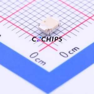 B3U-1000P Tactile Switch SMD,2.5x3mm Switch Single Pole Single Throw Round Button 1.53N Vertical Mount - Product Image 2