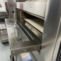 Four à pizza commercial pour boulangerie, avec pierre réfractaire, température maximale 400°C ° Four à cuisson rapide et multifonction pour pizzeria, vente en gros