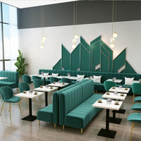 Offre Spéciale : Ensemble de Mobilier Commercial Moderne pour Restaurant – Banquettes, Canapés, Tables et Chaises pour Café, Bistro