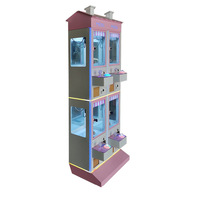 Machine de jeu à griffes mini 4 en 1, en métal, avec verre trempé, pour usage en centre commercial intérieur - Marque LiFun - Vente en gros usine de Guangzhou
