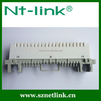 NT-D007 Krone IDC bornier LSA-PLUS mise à la terre 10 paires Module de déconnexion