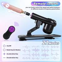 Machine d'amour automatique pour femmes, connecteur 3XLR avec télécommande, jouet sexuel pour adultes pour couples