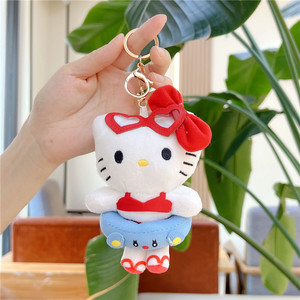 Mejores ventas lindo adolescente corazón verano natación anillo <span class=keywords><strong>gato</strong></span> llavero muñeca peluche juguete ornamento coche llavero regalos - Product Image 6