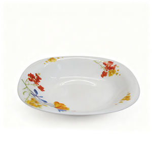 Service de vaisselle en verre opale à prix fabricant, formes rondes, carrées et ovales disponibles, impression de décalcomanies personnalisée pour cadeaux promotionnels - Product Image 4