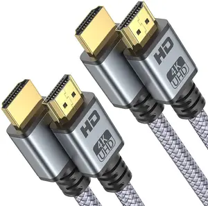 High Speed 18Gbps HDMI 2.0 Cable 4K HDR 3D 2160P 1080P Ethernet HDMI Cord Audio Return (ARC) 4K HDMI Cable