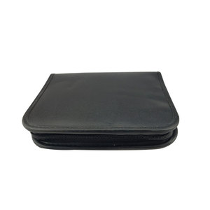 Pu <b>Document</b> Holder Rectangle Zipper Closure Solid Color Office Organizer Passport Card Storage <b>Bag</b> Home Use - Product Image 1