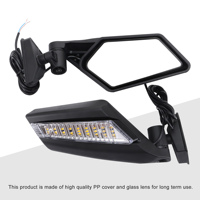 GOOFIT Rétroviseur latéral de moto avec clignotant à LED de remplacement pour UTV Maverick X3 X3 Max X3 Max R 2017-2022