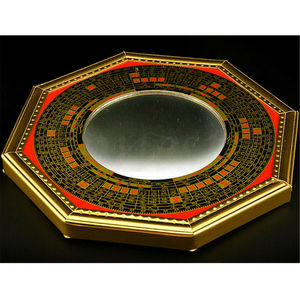 Miroir Bagua Concave Chinois pour la Protection et la Bonne Fortune à la <span class=keywords><strong>Maison</strong></span>, Décoration Feng Shui Orientale - Product Image 4